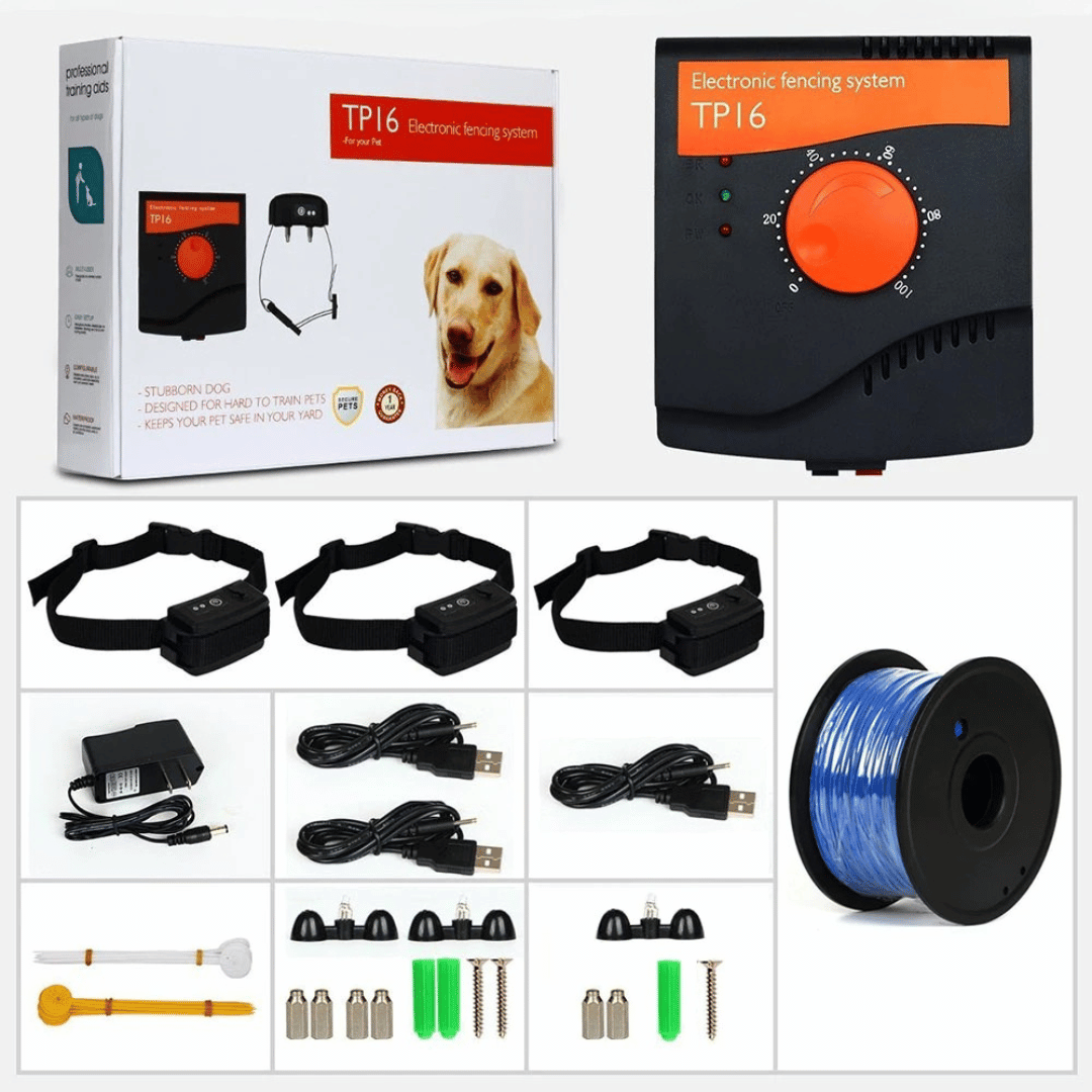 Large Pet Enclosure System with Wireless Transmitter & Cable