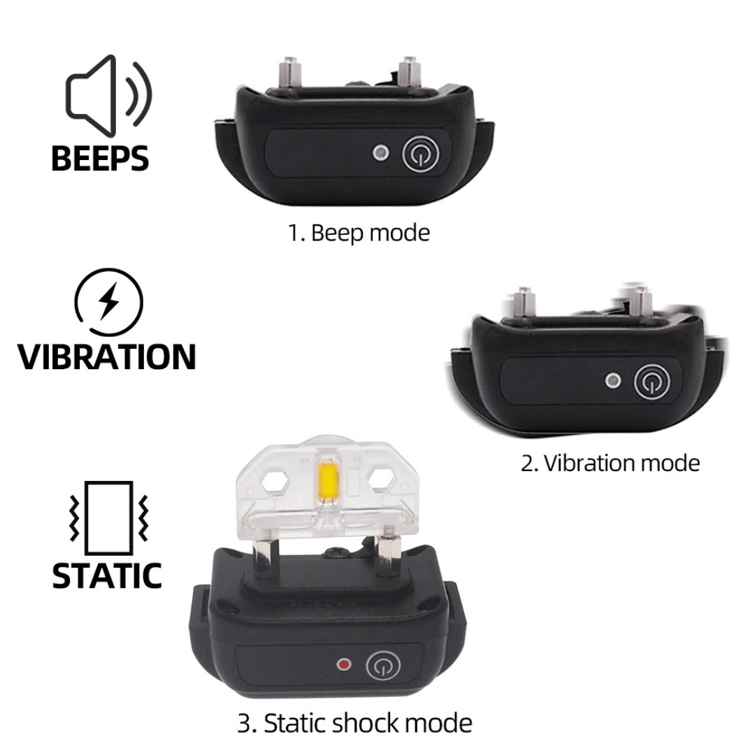 Long Range Waterproof Dog Training Collar Set