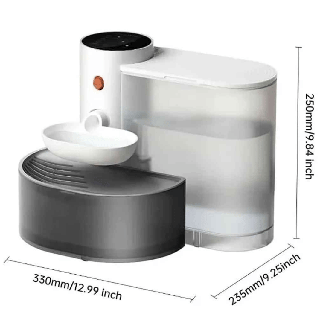 Easy Clean Pet Water Fountain | Rechargeable Cat Bowl