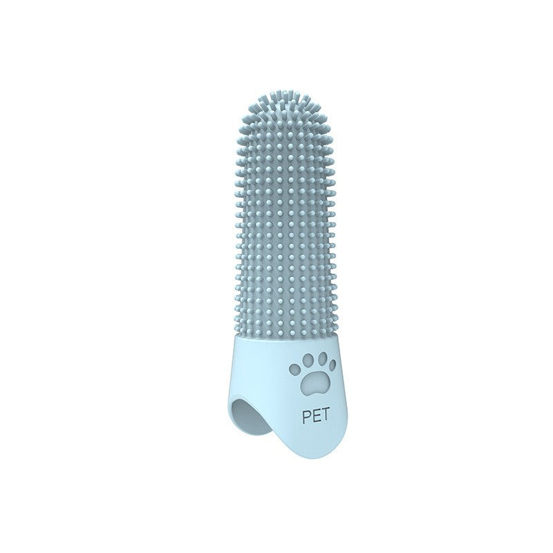 Soft Silicone 360° Finger Toothbrush for Dogs