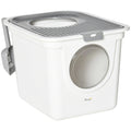 Easy Clean Covered Cat Litter Box with Scoop
