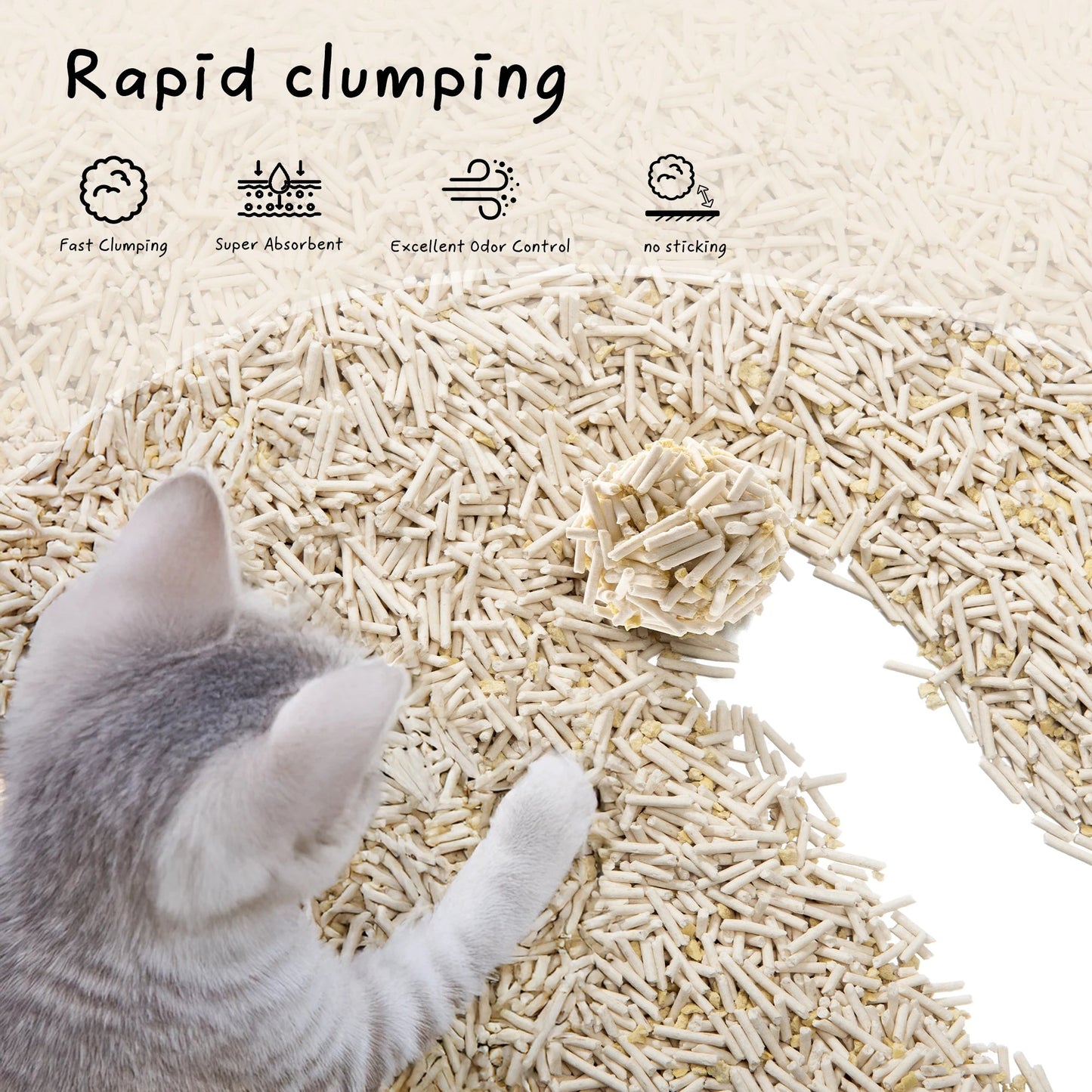 Eco Friendly Natural Cat Litter