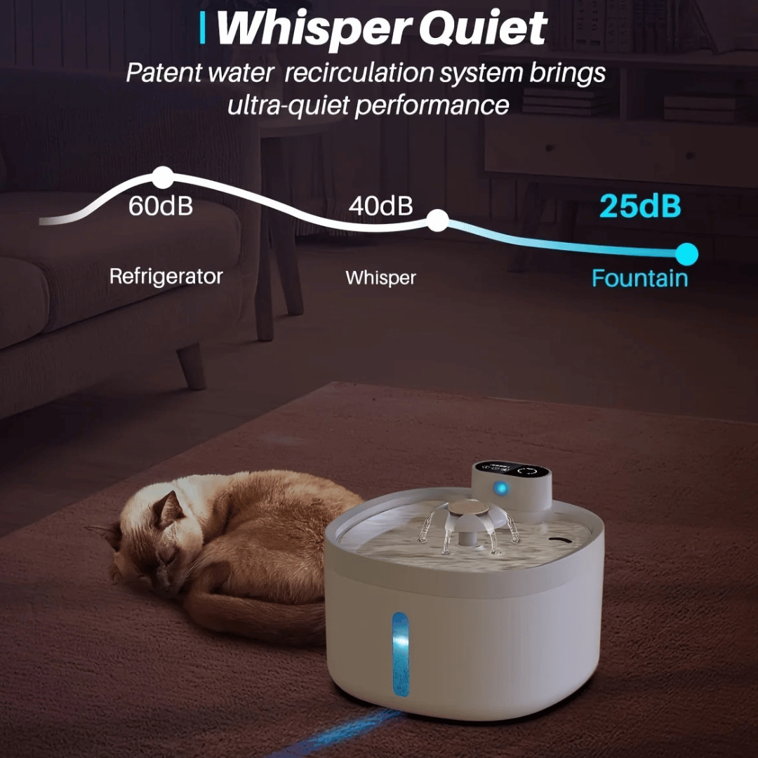 Automatic Refill Pet Water Dispenser for Cats and Dogs