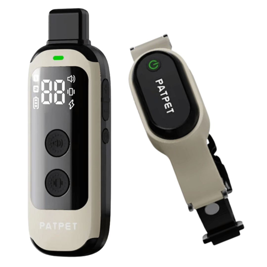 Waterproof Rechargeable Dog Trainer Collar with Remote