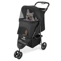 Lightweight Pet Stroller with Large Storage Compartment