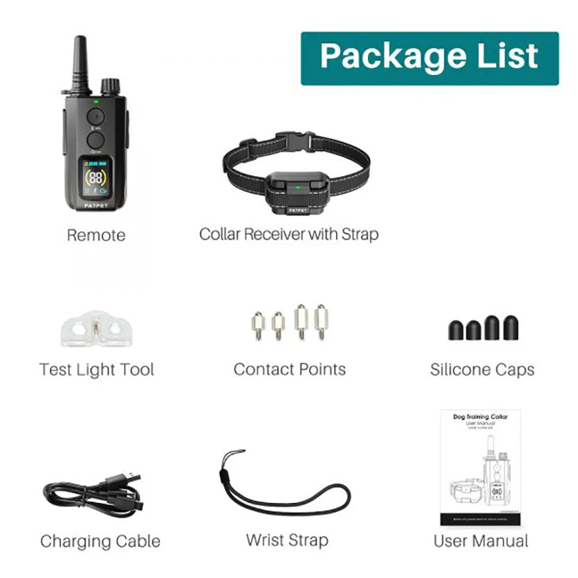 Long Range Waterproof Dog Training Collar System