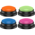 Fun Dog Sound Buttons | Set of 4 or 6 Recordable Buttons