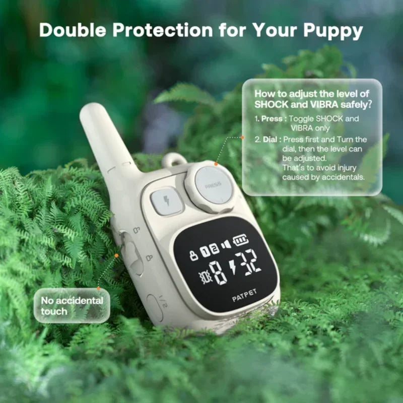 Small Dog Training Collar with Long Battery Life