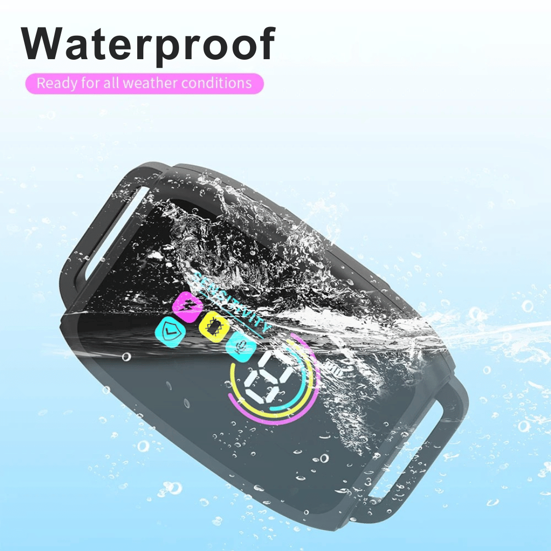 Easy Dog Training Collar with Waterproof LCD Screen