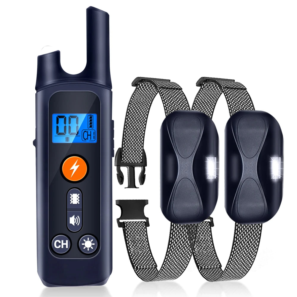 Rechargeable Dog Training Collar & Easy Remote Control
