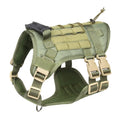 Durable Outdoor Dog Vest with Handle for Large Breeds