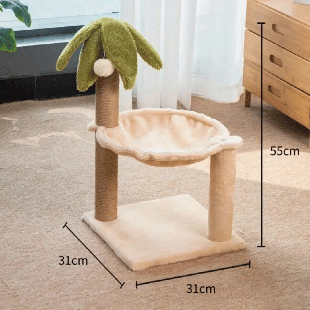 Cozy Cat Tree Scratcher & Bed