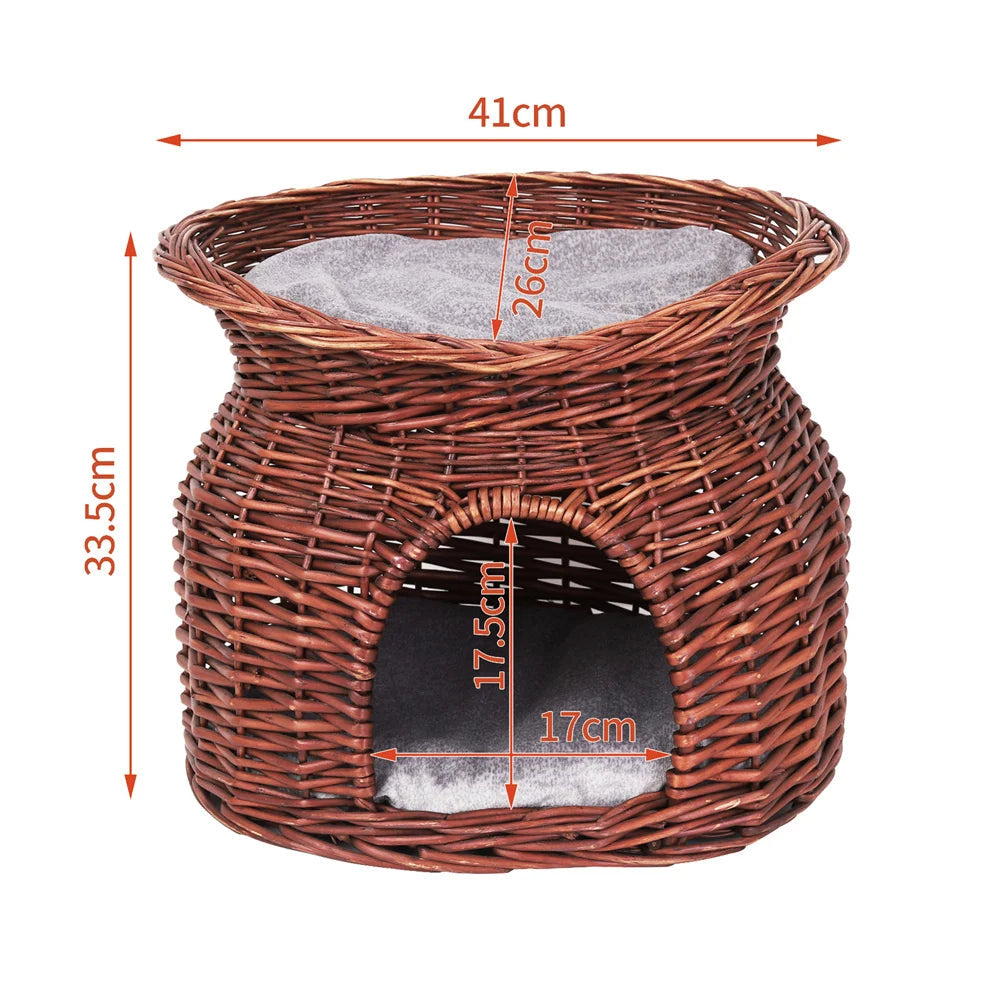 Natural Pet Woven Bed Basket
