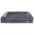 Large Comfort Dog Bed | Waterproof, Plush Sofa Pet Mattress