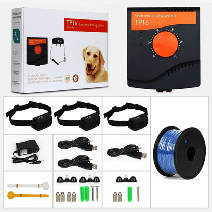 Large Pet Enclosure System with Wireless Transmitter & Cable