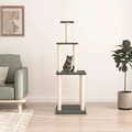 Tall Cat Tower with Multiple Perches & Scratching Posts