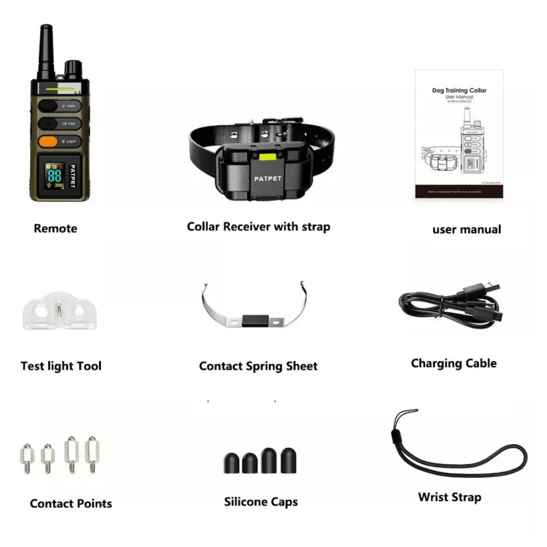 Long Range Remote Trainer Collar for Large Dogs