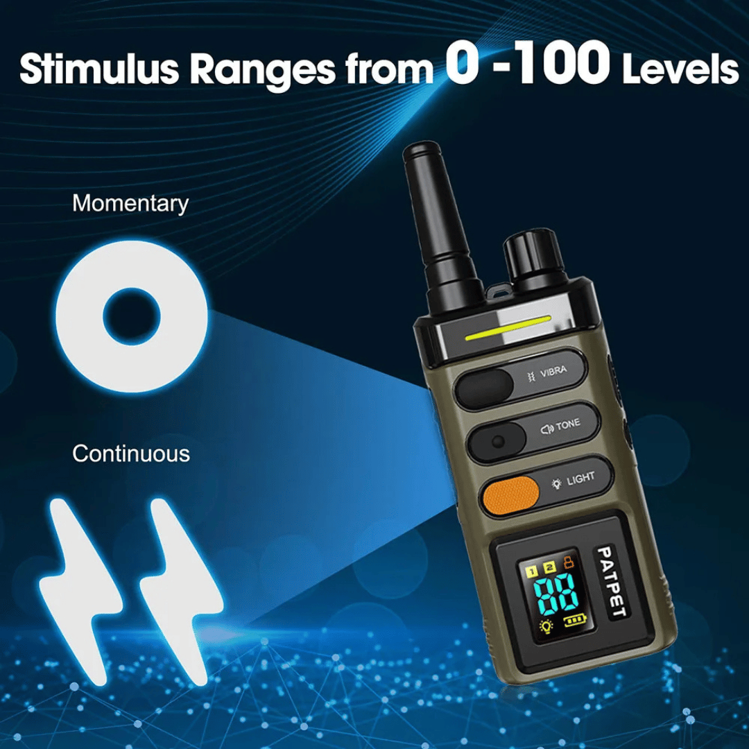 Long Range Remote Trainer Collar for Large Dogs