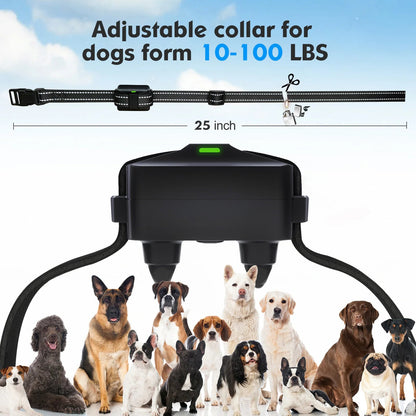 Rechargeable Dog Training Collar & Remote Control