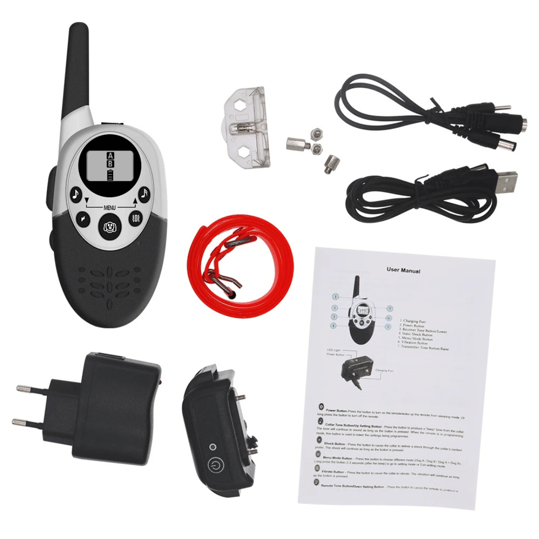 Long Range Waterproof Dog Training Collar Set