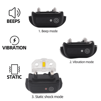 Long Range Waterproof Dog Training Collar Set