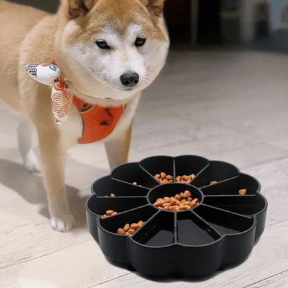Interactive Dog Food Bowl with Non Slip Base