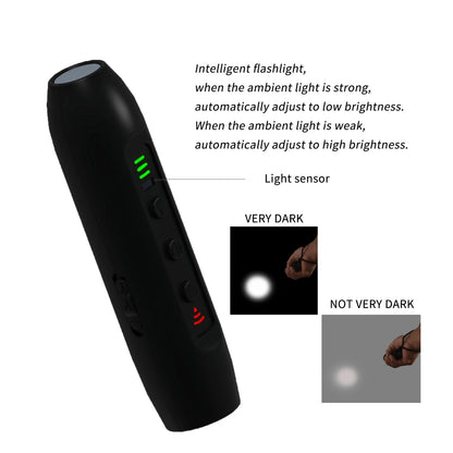 Compact Dog Bark Stopper with LED Light & Sound