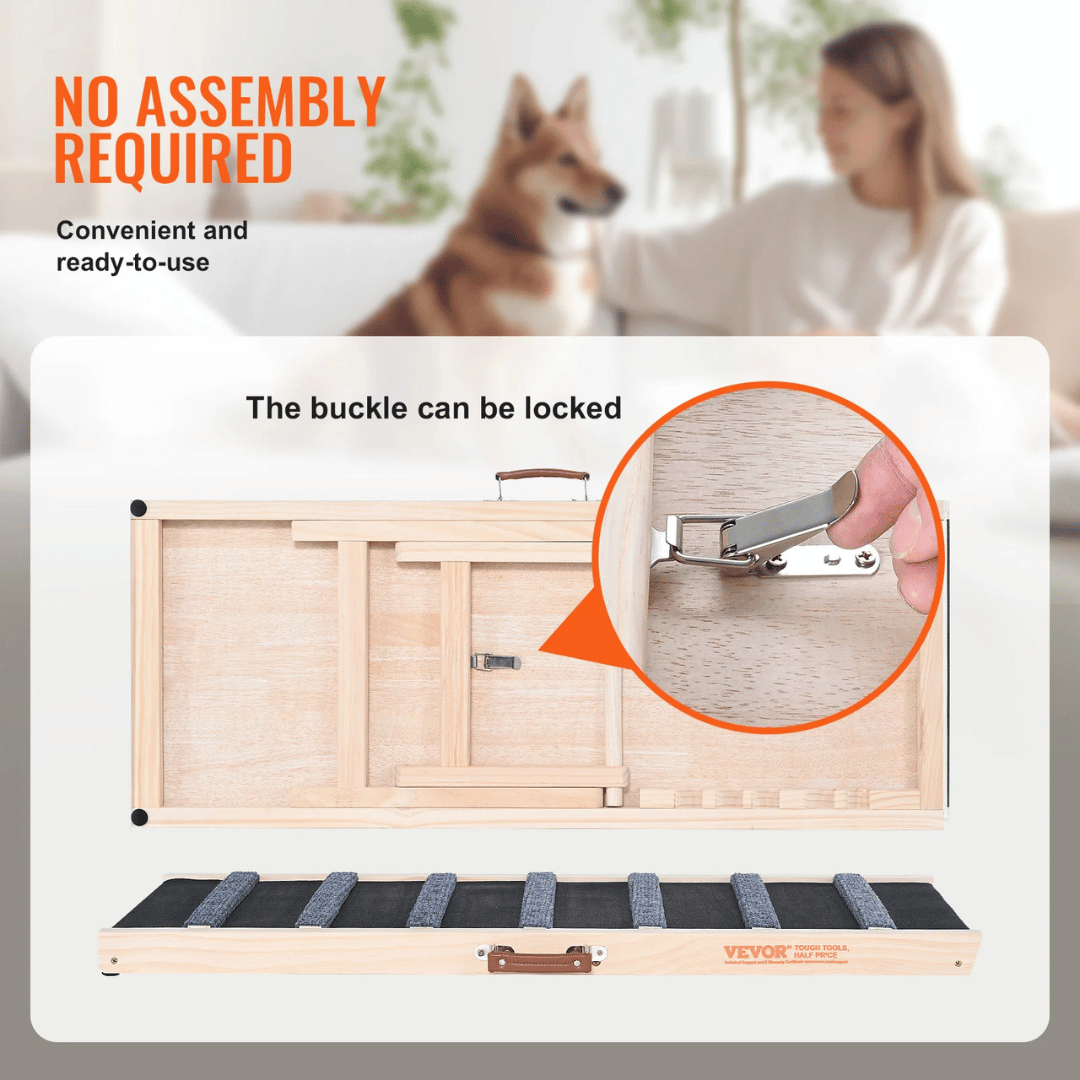 Portable Pet Step Ramp for Dogs and Pets
