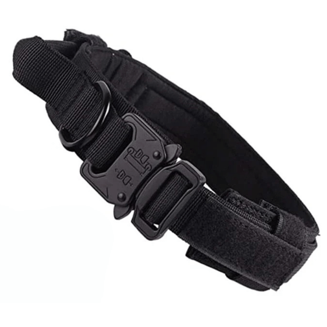 Strong Durable Tactical Dog Collar for Big Dogs
