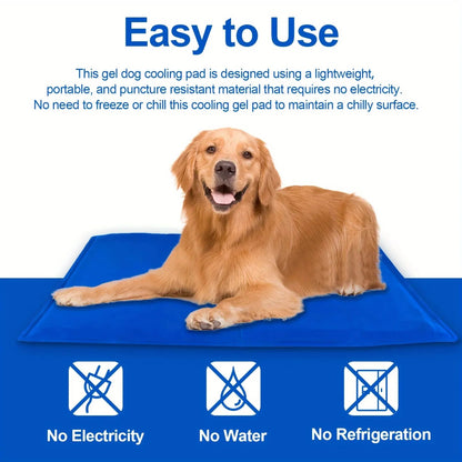 Portable Pet Cooling Pad | Waterproof & Compact Foldable Design