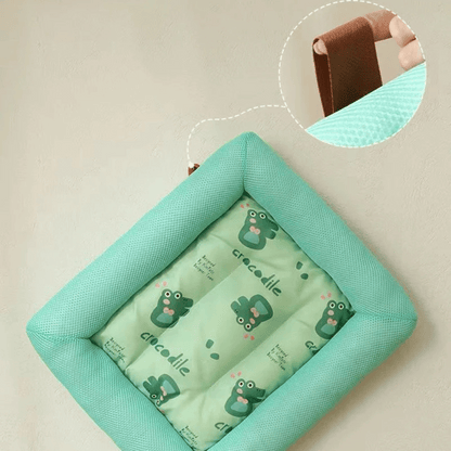 Cooling Pet Mat for Dogs and Cats, Washable Summer Pad