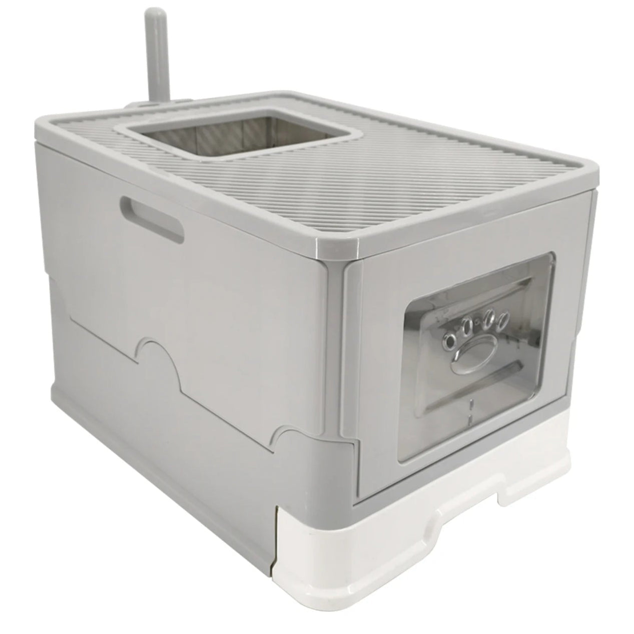 Hidden Cat Litter Box with Dual Entry and Easy Clean Tray - LifyPet