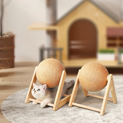 Portable Cat Scratcher Tower Ball