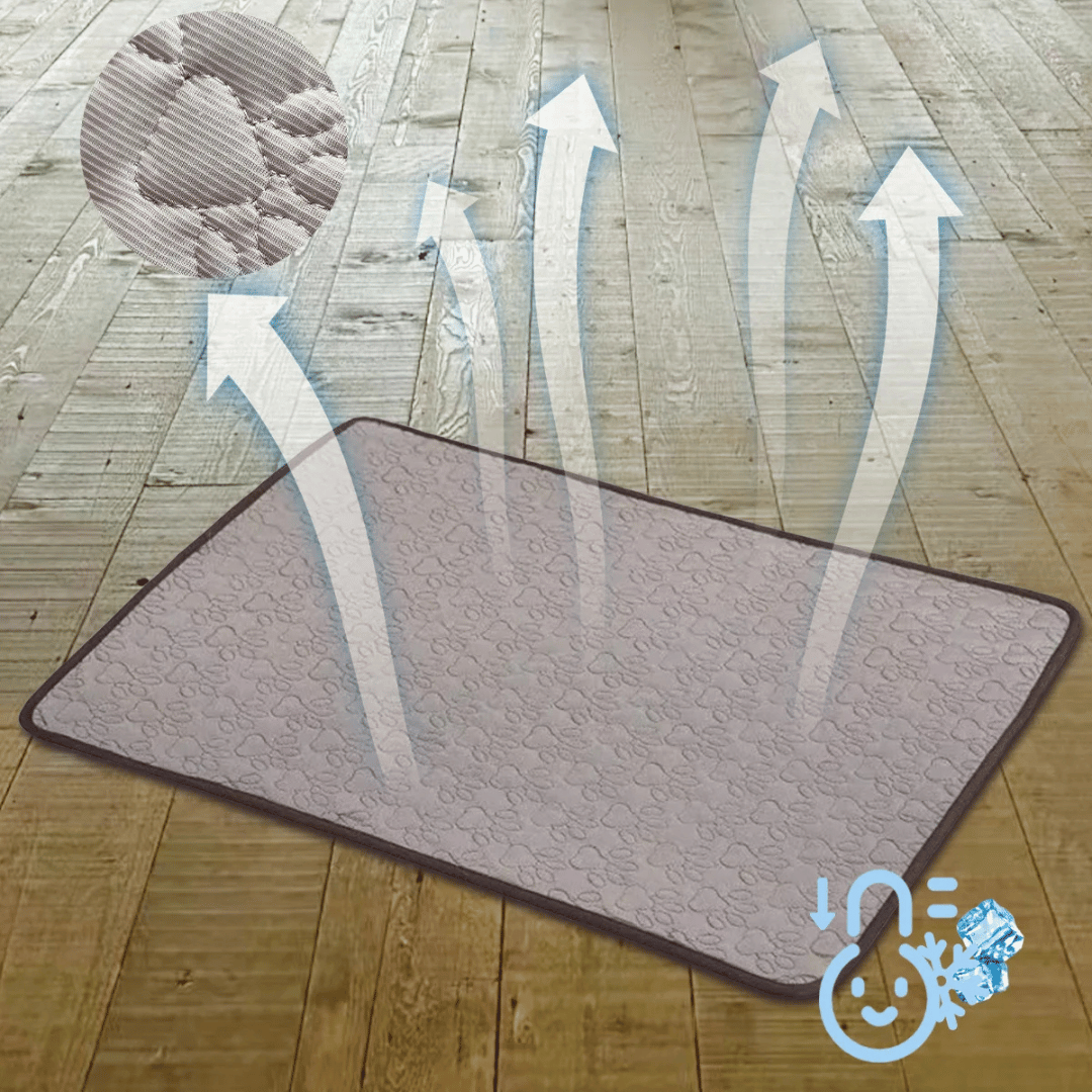 Comfortable Pet Cooling Pad | Washable Dog Mat