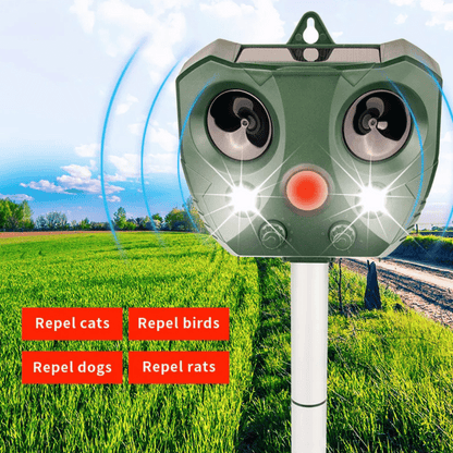 Outdoor Motion Activated Pest Repellent for Gardens