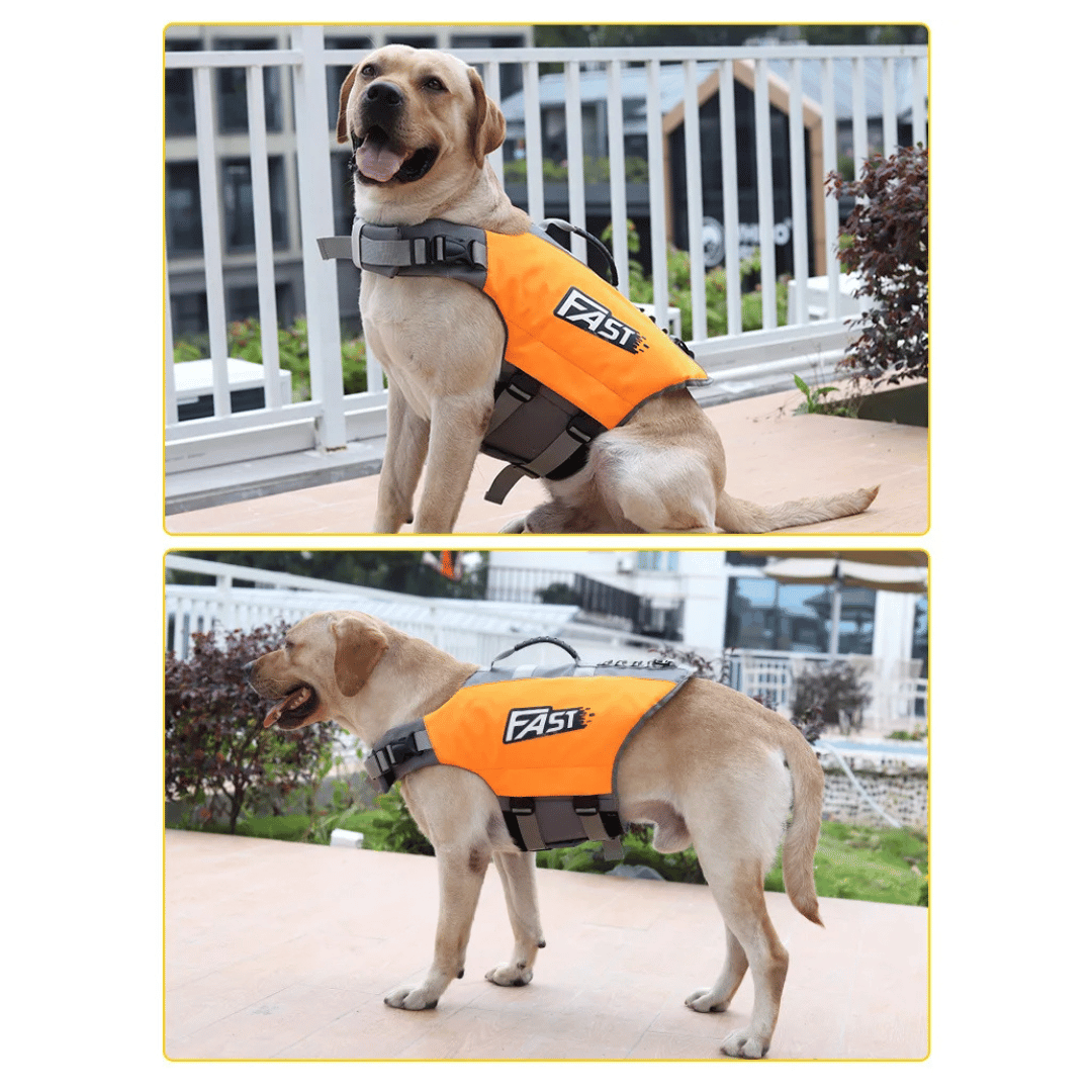 Pet Life Preserver Vest for Dogs Swimming