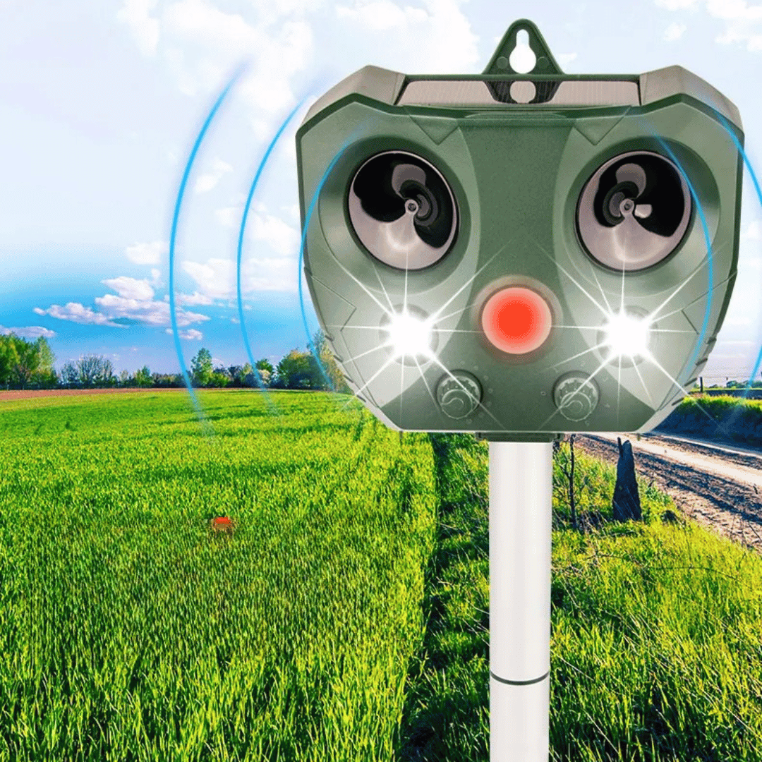 Outdoor Motion Activated Pest Repellent for Gardens