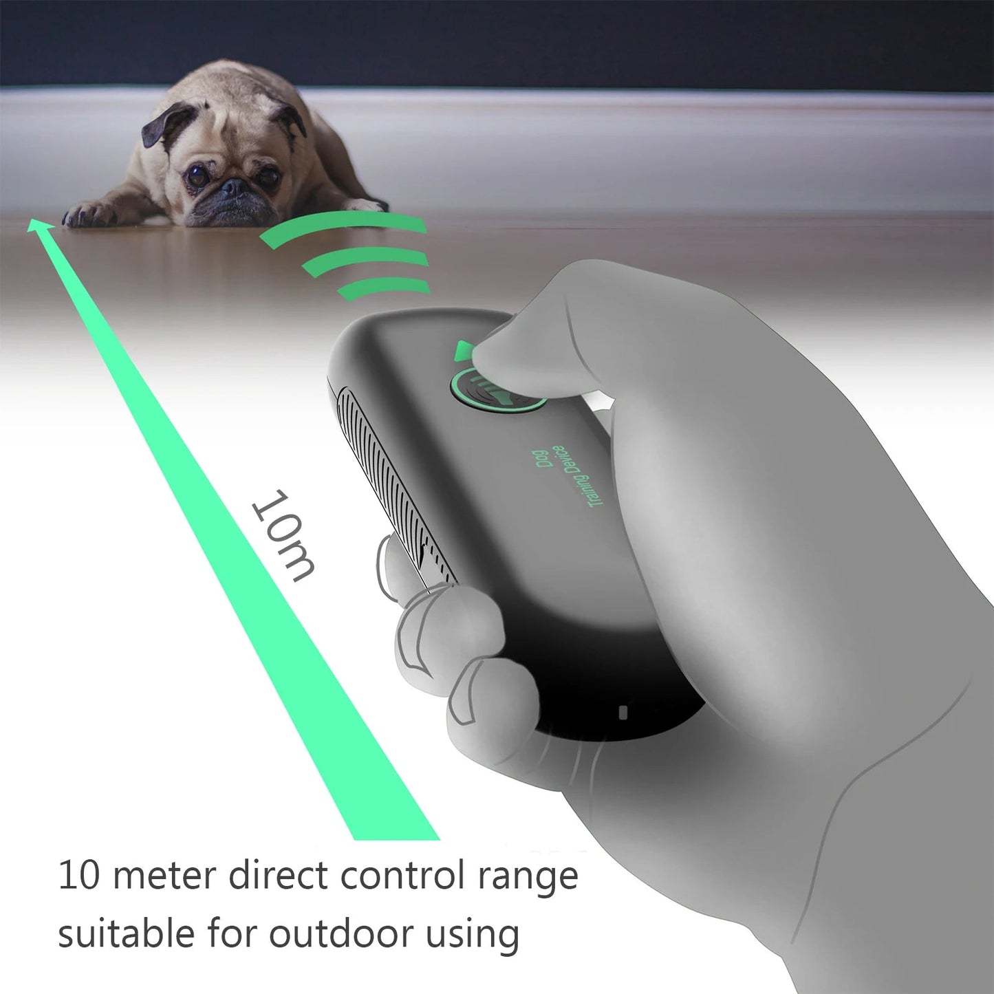 Portable Anti Bark Dog Trainer with 10m Range