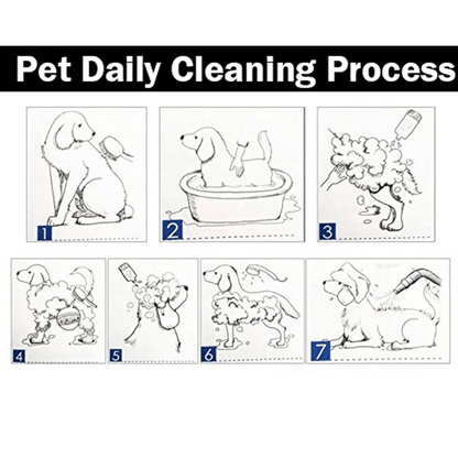 Quiet Pet Dryer with Adjustable Heat & Interchangeable Tips