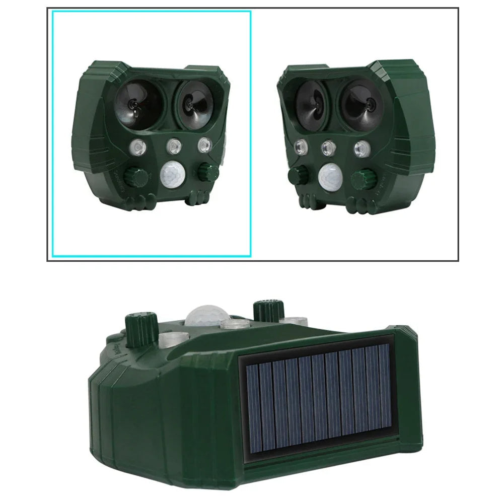 Outdoor Motion Activated Animal Repellent Device