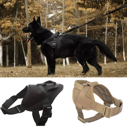 Comfortable Large Dog Harness with Padded Vest