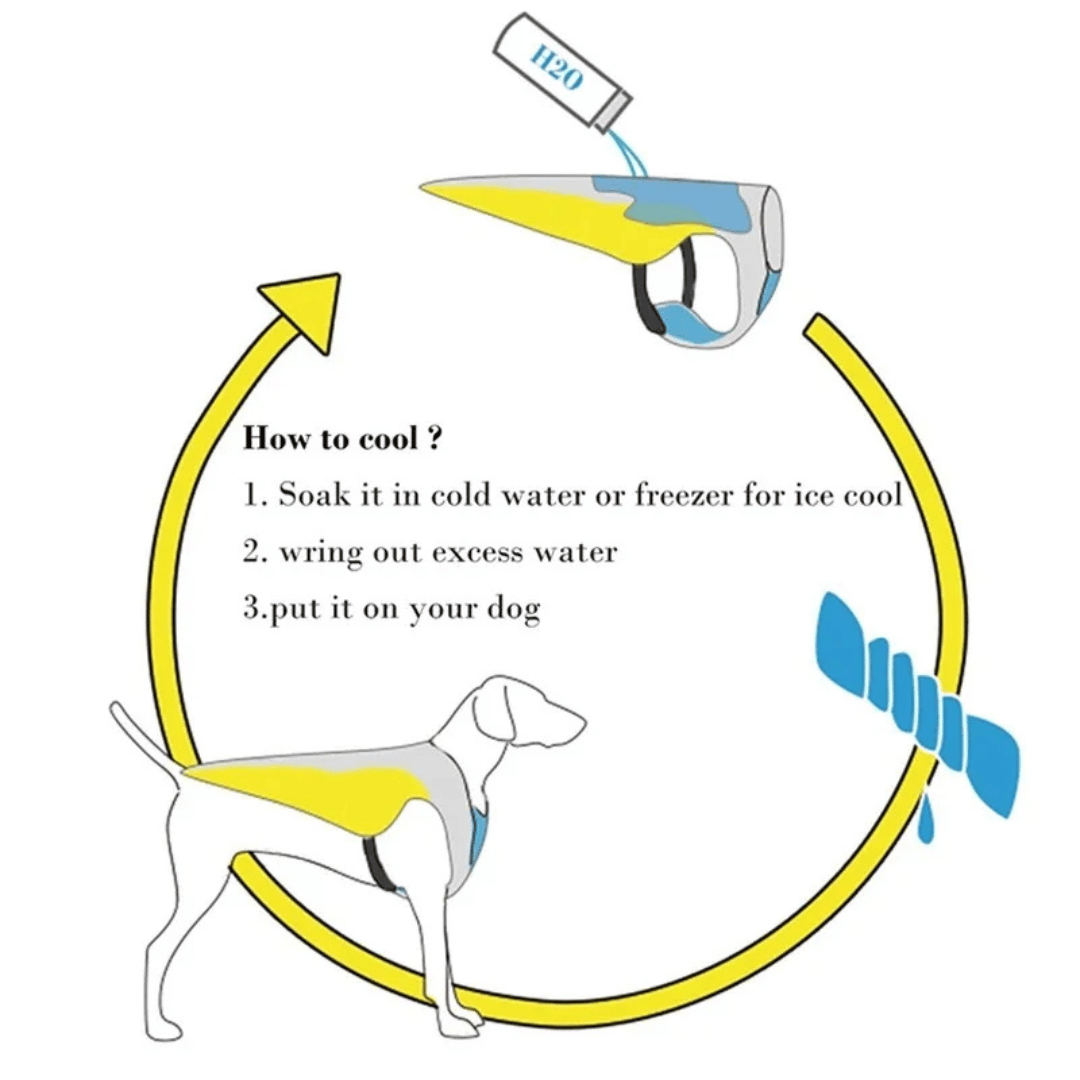 Pet Life Preserver Vest for Dogs Swimming