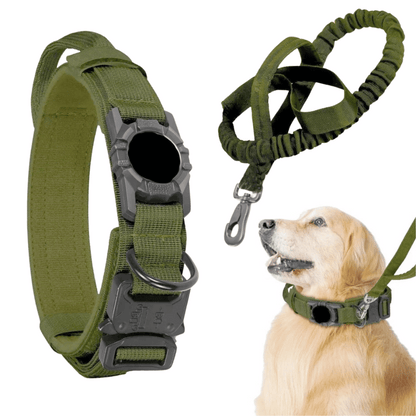 Durable Outdoor Pet AirTag Collar & Leash Set - LifyPet