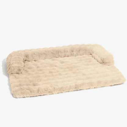 Plush Pet Sofa Cover with Pillow for Small Dogs Cats