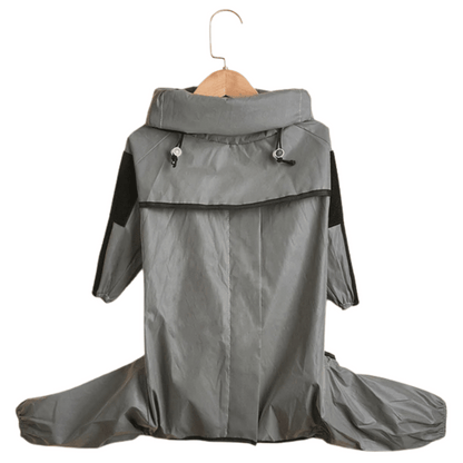 Waterproof Dog Rain Jacket with Adjustable Hood