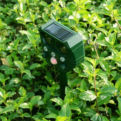 Outdoor Motion Activated Animal Repellent Device