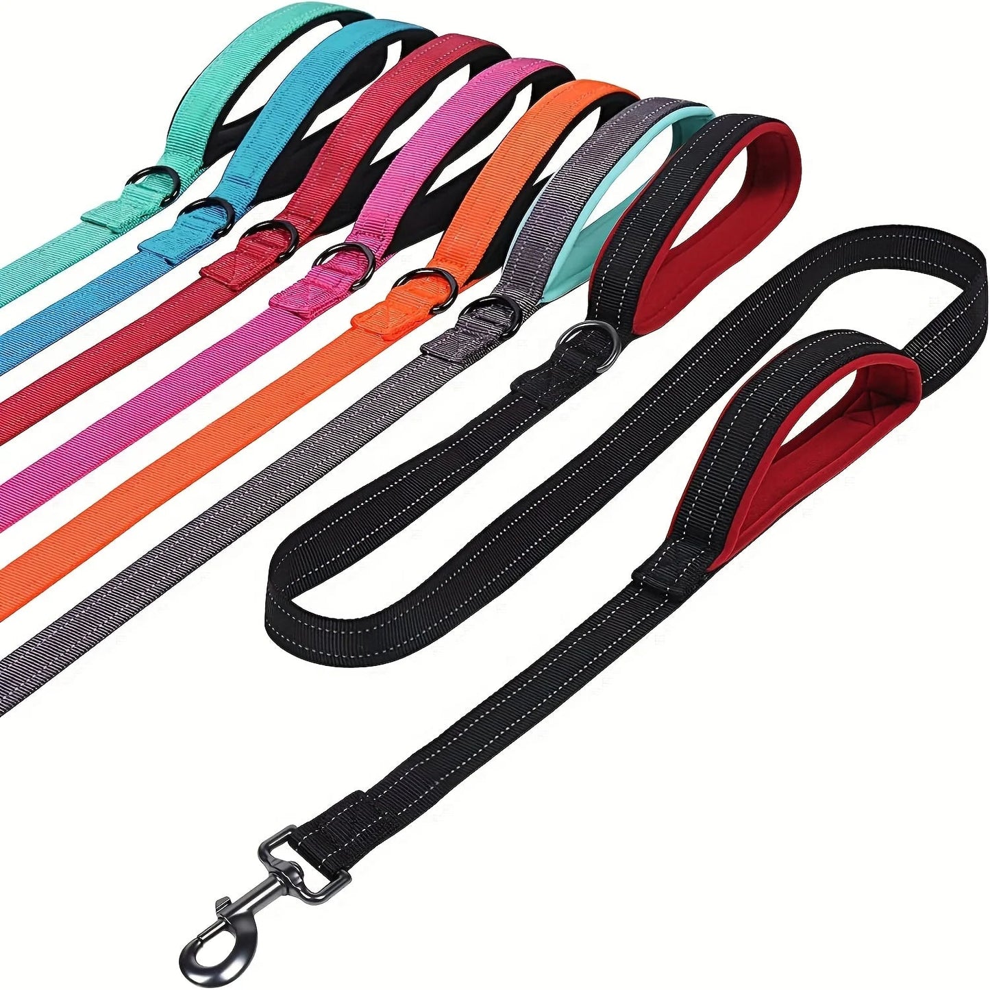Durable Pet Leash with Soft Grip Handle