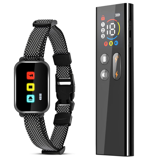 Long Range Dog Training Collar with Color LCD Remote - LifyPet