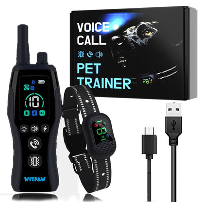 Effective Remote Dog Training Collar with Voice Commands