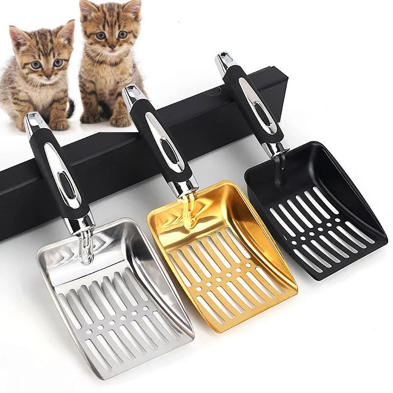 Durable Metal Litter Scoop for Easy Cleaning